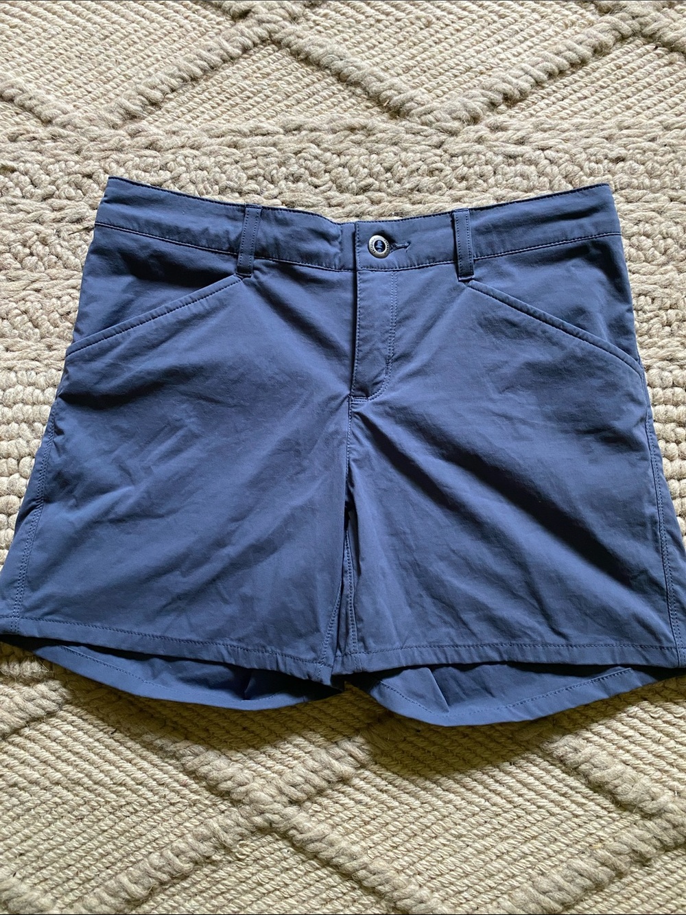 Patagonia Women's Blue Bike Shorts